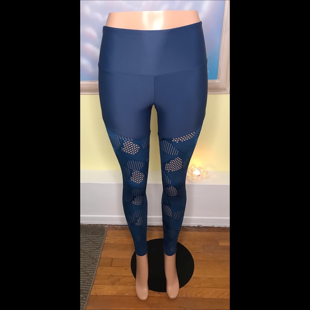 ONZIE HoneyComb Half/Half 2.0 Leggings Navy Blue